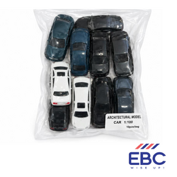 Architectural Model Car 1:100 -10 Pcs